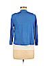 Worthington 100% Acrylic Blue Cardigan Size L (petite) - photo 2