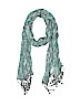 Unbranded Print Teal Scarf One size - photo 1