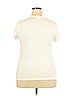 Maison Jules 100% Cotton Ivory Short Sleeve T-Shirt Size XXL - photo 2