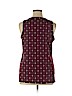 Sonoma Goods for Life 100% Polyester Burgundy Sleeveless T-Shirt Size XL - photo 2