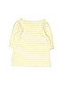 Carter's 100% Cotton Yellow 3/4 Sleeve T-Shirt Size 3T - photo 2