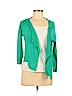 Worthington 100% Acrylic Green Cardigan Size L (petite) - photo 1