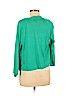 Worthington 100% Acrylic Green Cardigan Size L (petite) - photo 2