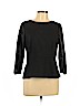 Ann Taylor Gray 3/4 Sleeve Blouse Size 10 (petite) - photo 1