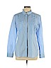 IKKS 100% Cotton Blue Long Sleeve Button-Down Shirt Size EU (FR) 42 / US 10 - photo 1