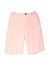 Brooks Brothers 100% Cotton Solid Pink Khaki Shorts Size 12 - photo 1