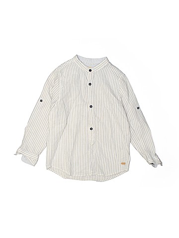 Zara Long Sleeve Button-Down Shirt (view 1)