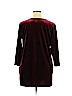 Susan Graver Burgundy 3/4 Sleeve Top Size XL - photo 2