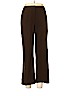 Lafayette 148 New York Brown Wool Pants Size 12 - photo 1