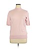 Chaps 100% Cotton Pink Pullover Sweater Size XL - photo 1