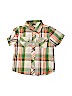 Old Navy Green Short Sleeve Button-Down Shirt Size 4T - photo 1
