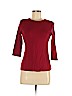 Forever 21 Red 3/4 Sleeve Top Size M - photo 1