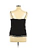 Ann Taylor 100% Silk Black Sleeveless Silk Top Size 16 - photo 2