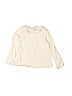 Baby Gap 100% Cotton Solid Ivory Long Sleeve Top Size 4 - photo 1