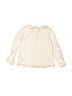Baby Gap 100% Cotton Solid Ivory Long Sleeve Top Size 4 - photo 2