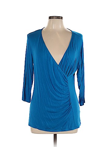 Dana Buchman 3/4 Sleeve Top (view 1)