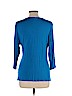 Dana Buchman Blue 3/4 Sleeve Top Size L (petite) - photo 2