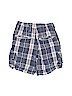 Wes & Willy 100% Cotton Plaid Blue Cargo Shorts Size 4T - photo 2