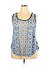 Mossimo Blue Sleeveless Top Size XXL - photo 1