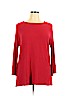Lane Bryant Red Pullover Sweater Size 14 - 16 Plus - photo 1