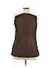 Ann Taylor Brown Sleeveless Blouse Size 14 (petite) - photo 2