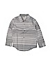 CALVIN KLEIN JEANS Stripes Gray Long Sleeve Button-Down Shirt Size 5 - photo 1