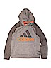 Adidas 100% Polyester Gray Pullover Hoodie Size L (youth) - photo 1