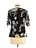 Appointments Black Short Sleeve Blouse Size L (petite) - photo 2