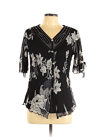 Appointments Short Sleeve Blouse (view 1)