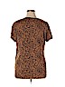 Ava & Viv Brown Short Sleeve T-Shirt Size 1X - photo 2