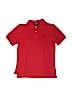 Polo by Ralph Lauren 100% Cotton Solid Red Short Sleeve Polo Size M (youth) - photo 1