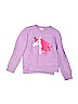 Design History Graphic Purple Pullover Sweater Size 6 - photo 1