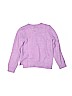 Design History Graphic Purple Pullover Sweater Size 6 - photo 2