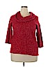 Style&Co Red 3/4 Sleeve Top Size 1X - photo 1