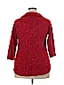 Style&Co Red 3/4 Sleeve Top Size 1X - photo 2