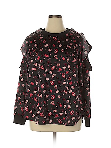 Lane Bryant Long Sleeve Blouse (view 1)