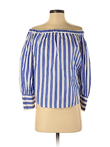 Thomas Mason for J. Crew 3/4 Sleeve Blouse (view 1)