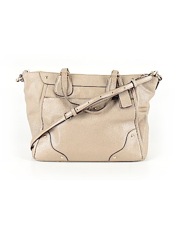 Coach Factory Leather Satchel (view 1)