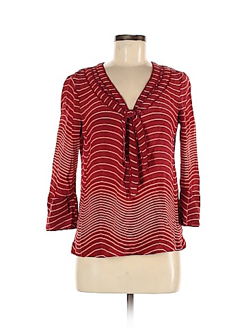 Tory Burch 3/4 Sleeve Silk Top (view 1)