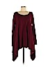 Project Social T Burgundy Long Sleeve Top Size M - photo 1