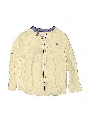 Zara Long Sleeve Button-Down Shirt (view 1)