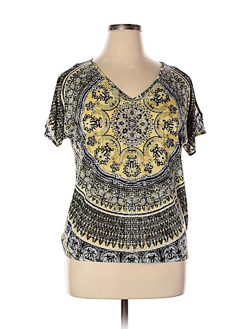 INC International Concepts Short Sleeve Top (view 1)