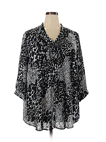 Alfani 3/4 Sleeve Blouse (view 1)