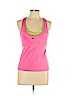 Nike 100% Polyester Pink Active Tank Size L - photo 1