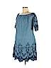 New Look 100% Lyocell Blue Casual Dress Size 6 - photo 1
