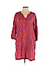 Natori 100% Cotton Red Casual Dress Size S - photo 1