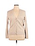 Lands' End 100% Baumwolle Tan Cardigan Size XL - photo 1