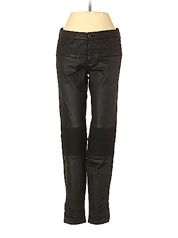 Zara Faux Leather Pants (view 1)