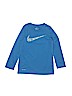 Nike 100% Polyester Blue Active T-Shirt Size XS (youth) - photo 1