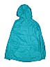 Lands' End 100% Nylon Solid Teal Windbreakers Size 10 - 12 - photo 2